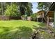 Spacious backyard with lush lawn, a playground, and a fun treehouse at 311 Glendale Ave, Decatur, GA 30030