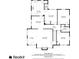 This is the main level floorplan, which includes a dining room, living room, and kitchen at 311 Glendale Ave, Decatur, GA 30030