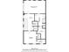 Detailed floor plan showcasing the layout of the third floor and its dimensions at 3663 Brookhaven Manor Crossing Ne # 1, Atlanta, GA 30319