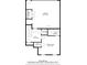 Detailed floor plan showcasing the layout of the first floor and its dimensions at 3663 Brookhaven Manor Crossing Ne # 1, Atlanta, GA 30319