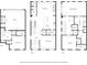 All floors shown in floor plans from ground floor through third floor at 3663 Brookhaven Manor Crossing Ne, Atlanta, GA 30319