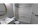 Bright bathroom featuring a tub, toilet and sink at 1513 Foxhall Se Ln, Atlanta, GA 30316