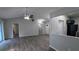 View of open floor plan, including living room, kitchen, and front door entrance at 1513 Foxhall Se Ln, Atlanta, GA 30316