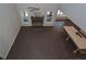 View from above showing fireplace and adjacent kitchen area at 4850 Cool Springs Rd, Winston, GA 30187
