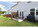 Backyard patio with outdoor seating, a grill, and a view of the lawn at 3554 Bluebird Ct, Atlanta, GA 30331