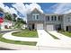 Stylish new townhomes with brick accents, driveways, and landscaping for a modern appeal at 3554 Bluebird Ct, Atlanta, GA 30331
