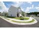 Charming new construction townhomes with sidewalks and manicured lawns at 3554 Bluebird Ct, Atlanta, GA 30331