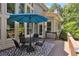Enjoy the outdoors on this spacious deck with a seating area at 217 Fernwood Pl, Woodstock, GA 30188