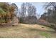 Picture of a grassy backyard with mature trees offering a quiet retreat at 4225 Parkridge Dr, Powder Springs, GA 30127