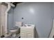 Simple bathroom with essential fixtures, providing functionality in a compact space at 4225 Parkridge Dr, Powder Springs, GA 30127