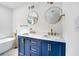 Elegant bathroom with a soaking tub and dual sinks at 597 Woodcrest Manor Dr, Stone Mountain, GA 30083