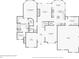 Floor plan showcasing the layout of the first floor, including the primary bedroom, living room, and kitchen at 4472 Cavallon Nw Way, Acworth, GA 30101