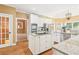 Well-lit kitchen with a center island, stainless steel appliances, and plenty of cabinet space at 4472 Cavallon Nw Way, Acworth, GA 30101