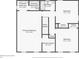 Second floor plan layout of the home at 2079 Wellborn Rd, Lithonia, GA 30058