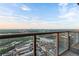 Breathtaking city views from the condo's private balcony, perfect for relaxation and entertainment at 270 17Th Nw St # 4306, Atlanta, GA 30363