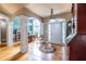 Welcoming foyer with hardwood floors, archways, and ample natural light at 3300 Pierce St, College Park, GA 30337