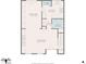 Detailed floor plan showcasing the layout and dimensions of the home at 1355 E Rock Springs Ne Rd, Atlanta, GA 30306