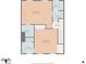 Floor plan diagram showcasing the layout of the home's rooms and dimensions at 1355 E Rock Springs Ne Rd, Atlanta, GA 30306
