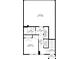 First floor floorplan featuring a garage, bedroom, bathroom, hall, electrical room, foyer, and porch at 1995 Bryant Park Ln, Decatur, GA 30033