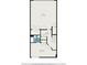 First floor layout featuring garage, hall, bath and sitting room at 671 Brennan Dr, Decatur, GA 30033