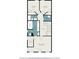 Third floor layout featuring bedrooms, baths, laundry, and walk in closet at 671 Brennan Dr, Decatur, GA 30033