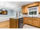 Bright eat-in kitchen with granite countertops and stainless steel appliances at 1101 Collier Nw Rd # P2, Atlanta, GA 30318