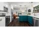 Bright, renovated kitchen with modern appliances, breakfast bar, and open layout at 261 Lamplighter Se Ln, Marietta, GA 30067