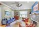 Cozy living room with stylish decor, a fireplace and inviting seating making it ideal for relaxation at 15 Northwood Ne Ave, Atlanta, GA 30309