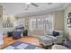 Bright office features a desk, reading chair, and soothing natural light filtering through the large window at 15 Northwood Ne Ave, Atlanta, GA 30309