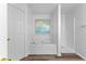 Bathroom features a soaking tub, separate shower and vinyl flooring at 165 Lost Lake Trl, Villa Rica, GA 30180