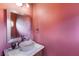 Stylish half bath with decorative vanity sink at 168 Gatlin Ridge Run, Dallas, GA 30157