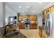 Modern kitchen with a double sink and stainless steel appliances at 168 Gatlin Ridge Run, Dallas, GA 30157