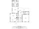Detailed first floor floorplan showing the layout of the main living spaces at 1808 Jacksons Creek Dr, Marietta, GA 30068