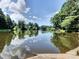 Scenic lake view surrounded by lush greenery at 1808 Jacksons Creek Dr, Marietta, GA 30068