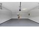 Attached two car garage with epoxy flooring at 2165 Capella Cir, South Fulton, GA 30331