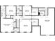 Second floor plan displays layout of the main bedroom, additional bedrooms, and bonus room at 4188 Kindlewood Ne Ct, Roswell, GA 30075