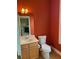 Powder room with a pedestal sink and commode at 2895 Brandl Cove Ct # 4, Marietta, GA 30067
