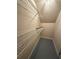 A walk-in closet with built-in white wire shelving and grey painted floor at 2895 Brandl Cove Ct # 4, Marietta, GA 30067