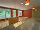 Bright kitchen with wood floors, stainless appliances, island, and a door to the deck at 2895 Brandl Cove Ct # 4, Marietta, GA 30067