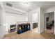 Upstairs hallway with toys, laundry chute, access to bathroom and bonus room at 510 Black Horse Cir, Canton, GA 30114