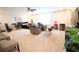 Spacious bonus room featuring neutral carpet, ceiling fan, and an entertainment area; ideal for relaxation at 605 Oak Ln, Canton, GA 30114