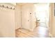 Bright hallway with modern decor and light wood floors at 605 Oak Ln, Canton, GA 30114