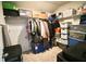 Organized walk-in closet with shelves and clothing racks, providing ample storage space at 605 Oak Ln, Canton, GA 30114