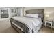 Large main bedroom featuring an upholstered bed, bedside tables, and ensuite bathroom access for added convenience at 4624 Stonehenge Dr, Atlanta, GA 30360
