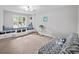 Cozy bonus room featuring built-in seating and storage underneath a large window at 5286 Wild Indigo Nw Way, Acworth, GA 30102