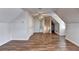 Bright bonus room with unique angles, hardwood floors, and access to attic space at 2324 Blackberry Ct, Snellville, GA 30078