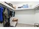 Walk-in closet features ample shelving and storage space for organizing clothes and personal items at 3301 Henderson Mill Rd # Aa3, Atlanta, GA 30341