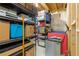 Unfinished basement area with shelving and storage, ready to be customized at 508 Windy Ridge Ct, Canton, GA 30114