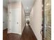 Entryway featuring hardwood floors, neutral walls, and recessed lighting leading to the living areas at 508 Windy Ridge Ct, Canton, GA 30114