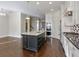 Spacious kitchen with island, stainless steel appliances and open layout at 1117 Cordia Ave, Atlanta, GA 30318